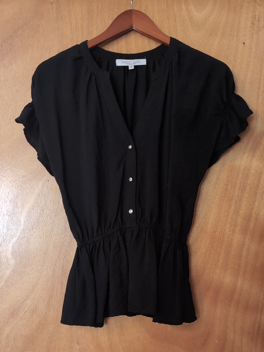 Black Top Very Feminine